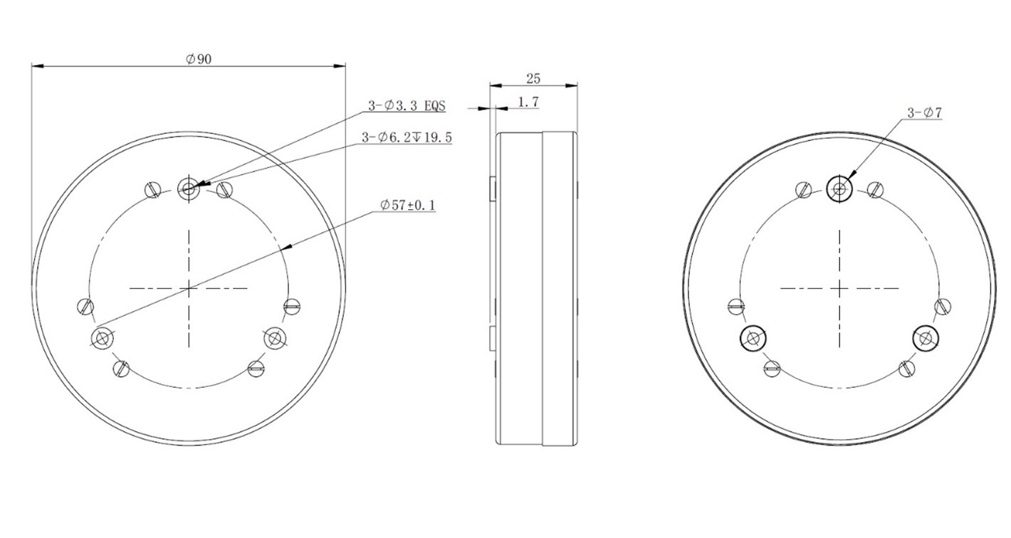 Fiber Optic Gyroscope Dimensions