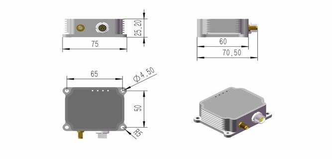 integrated navigation system Dimensions