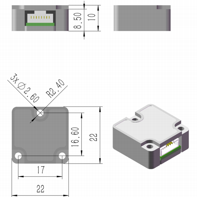 Inertial measurement unit Dimensions