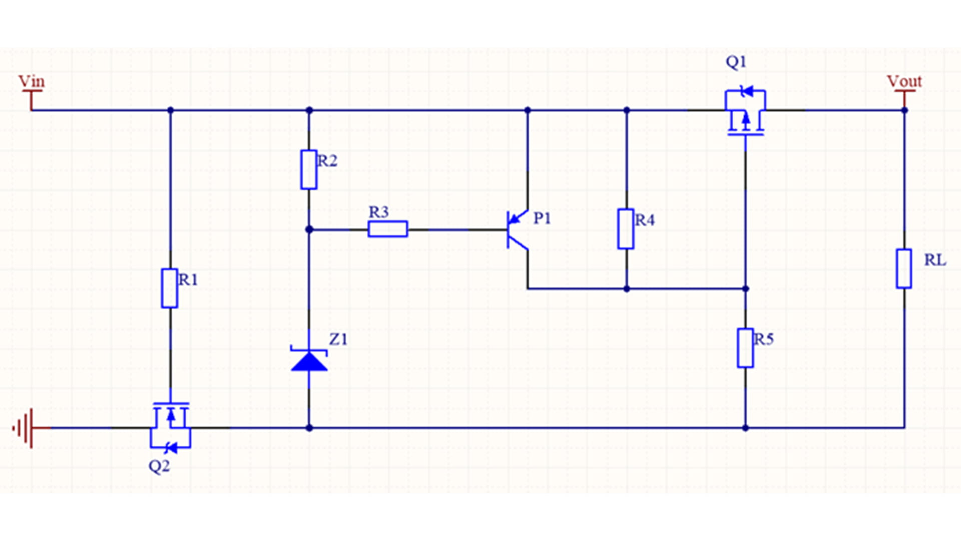 Schematic diagram of the design of the reverse connection and overvoltage protection circuit at the DC power supply input Schematic diagram of the design of the reverse connection and overvoltage protection circuit at the DC power supply input