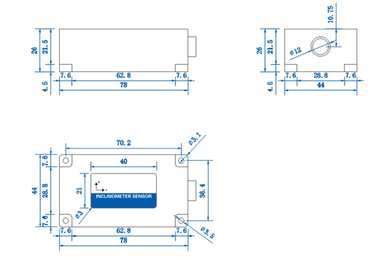 T7000-D Dimensional Drawing T7000-D Dimensional Drawing
